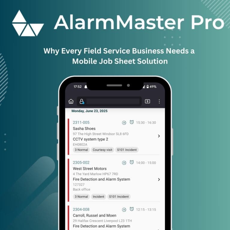 Why Every Field Service Business Needs a Mobile Job Sheet Solution